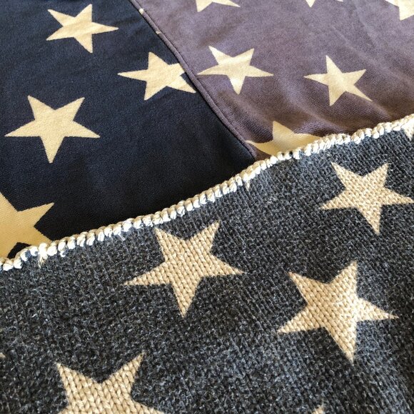 Free People Stars and Stripes Pullover Sz XS - Picture 6 of 12